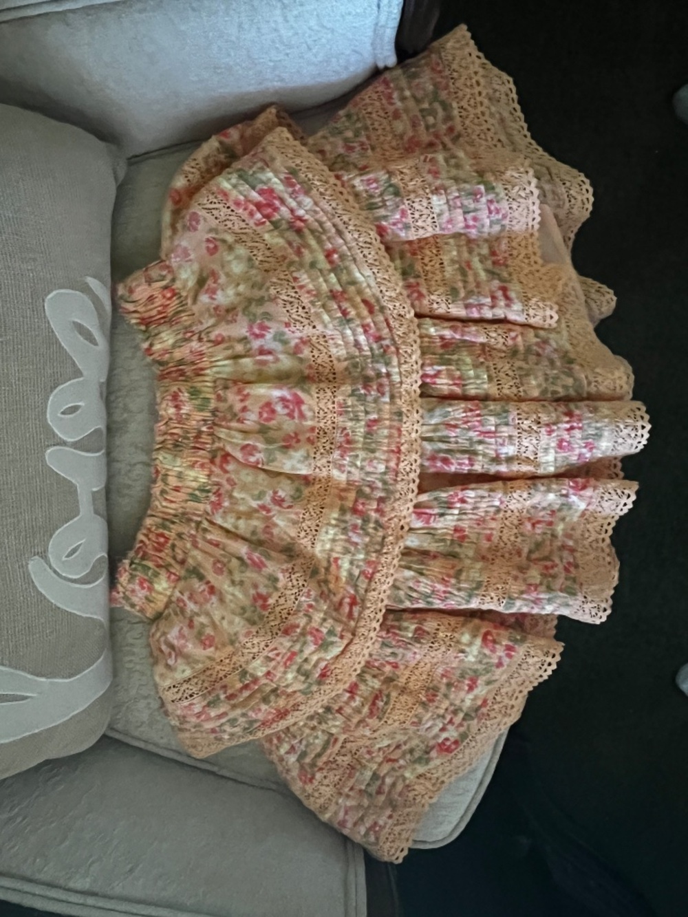 Aerie Rockin Ruffle Skirt size SMALL